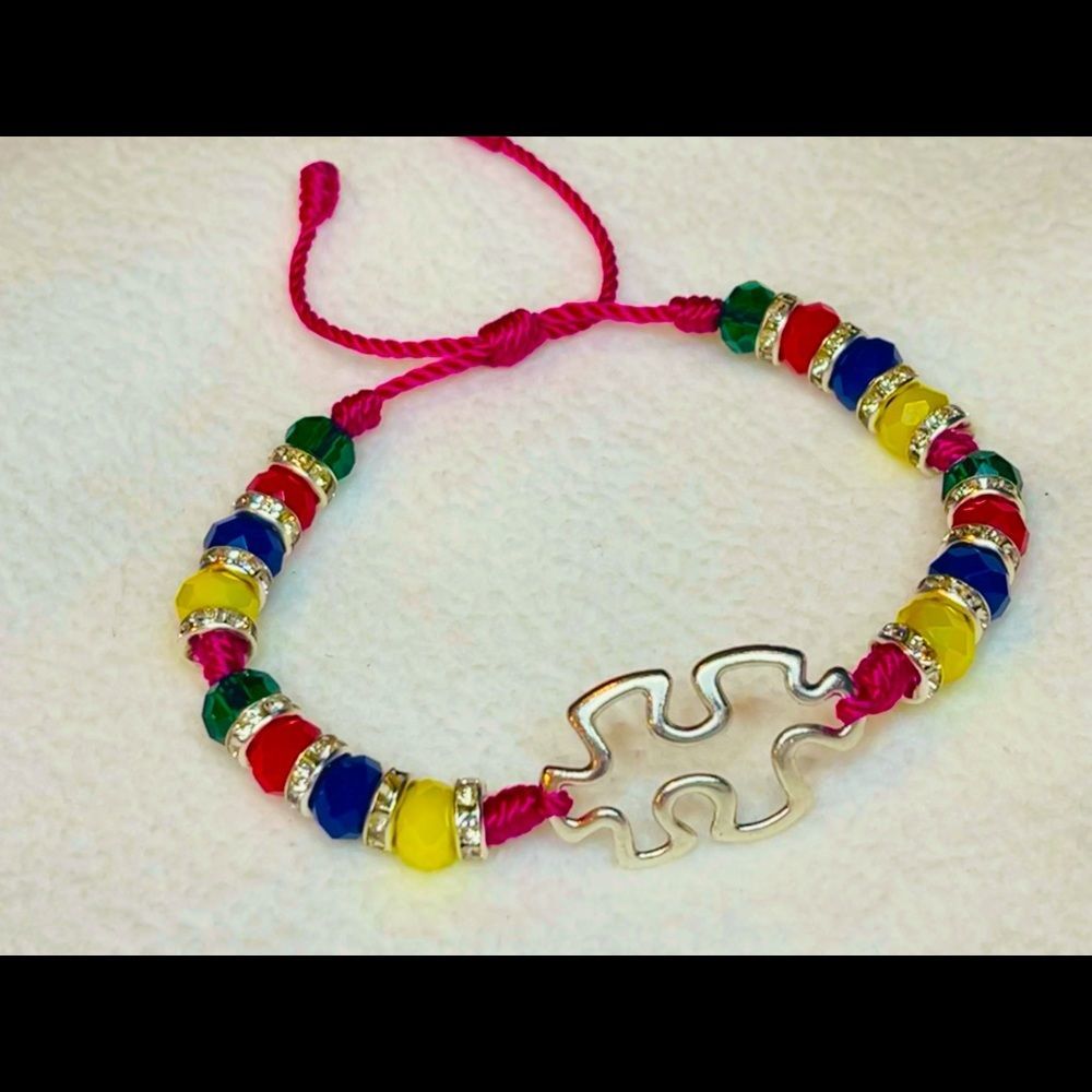 Handmade autism bracelet